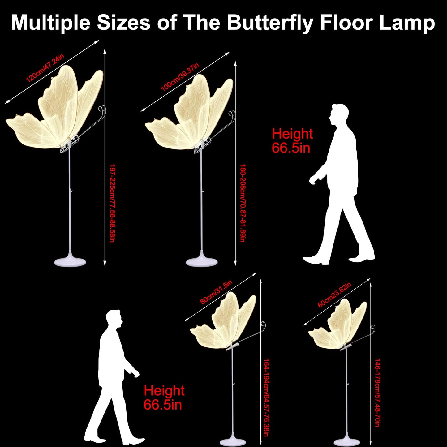 Wedding Butterfly Floor lamp Decorations lamps Creative Ceiling Lamp Butterfly Hanging Decoration Props LED Romantic Lights for Party Rental Business