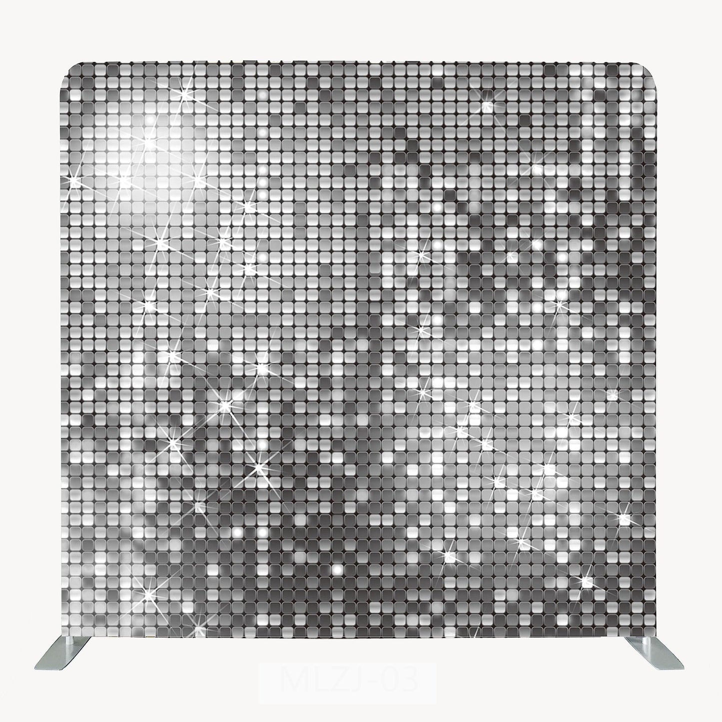 Photo Booth Backdrop with Aluminum Tube Stand and Portable Carry Bag Photography Background Wedding Backdrops Sequin Backdrop for Wedding Brithday Christmas Holiday Party Decor Rent