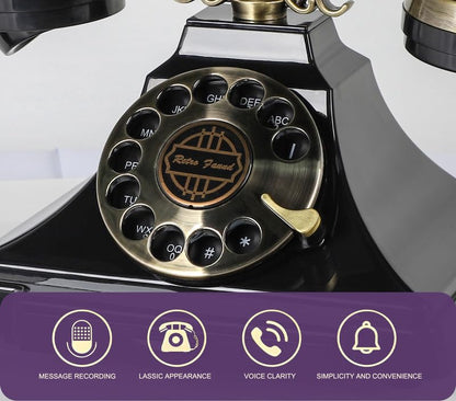 Audio Guest Book Wedding Phone- 2024 Record Customized Audio Messages with GuestBook Audio Guest Book Phone for Parties