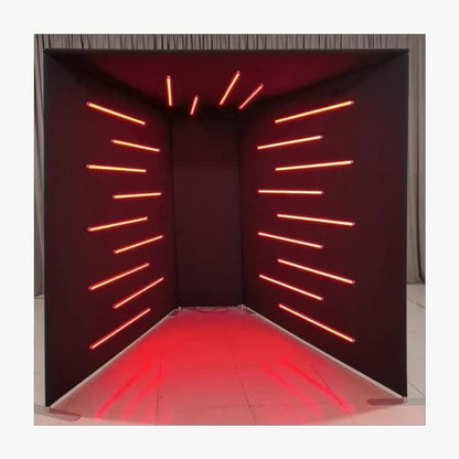 PHOTO BOOTH LED ENCLOSURE, Light up your event with a multi-color LED tension fabric Vogue Photo Booth enclosure