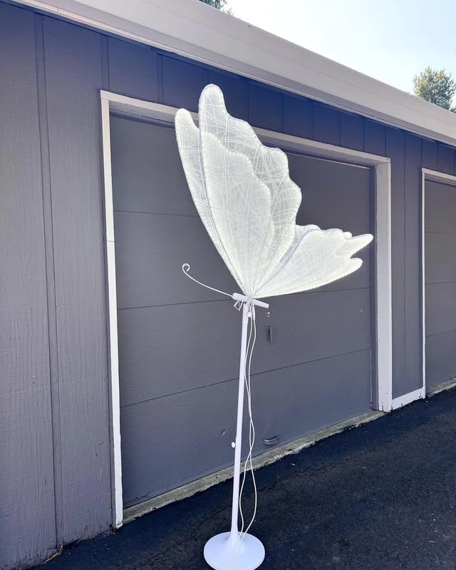 Butterfly Floor Lamp, Creative Butterfly Ceiling Lamp Hanging Led Butterfly Lights for Party Wedding