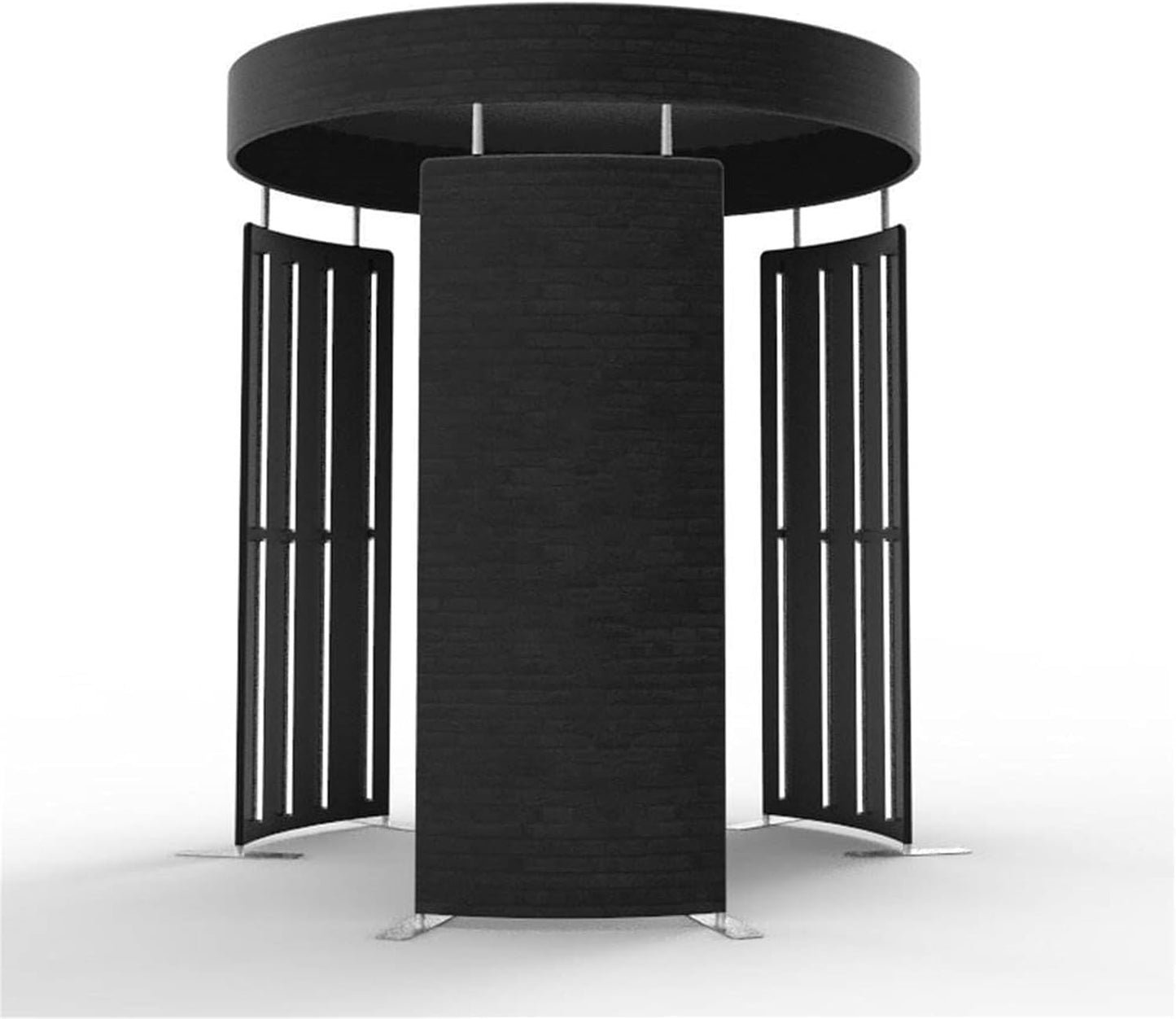 360 Photo Booth Enclosure with RGB LED Light Strip Suitable for Photobooth Machines Take Photos with Customized Logo 360 Photobooth Backdrop for Show /Party/Wedding