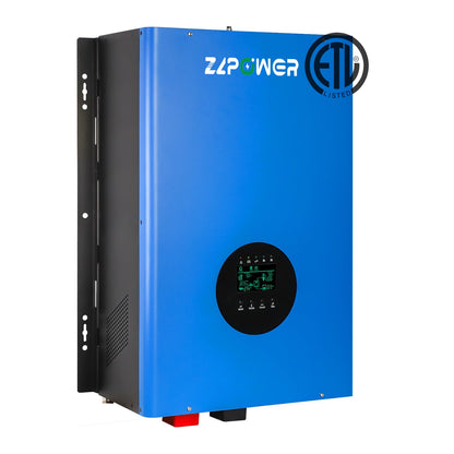 Low Frequency Split Phase, DC 48V AC Input 240V AC Output 120V 240V Power Pure Sine Wave Power Inverter Battery Max Capacity 200A