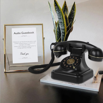 Audio Guest Book for Wedding - Guest Book Telephone Record Customized Voice Message for Your Wedding Party