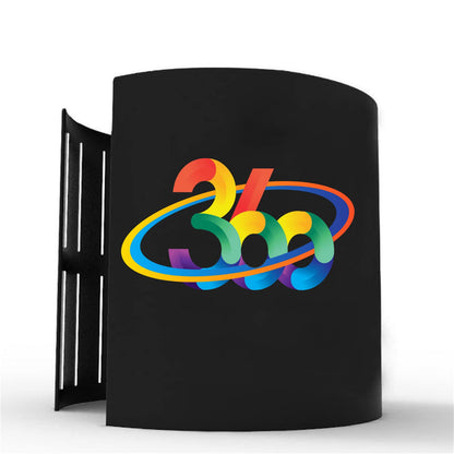 Photo Booth Backdrop Tents Customized Logo Tension Fabric Movable Backdrops Degree Camera Background Video Photostudio with RGB LED Light