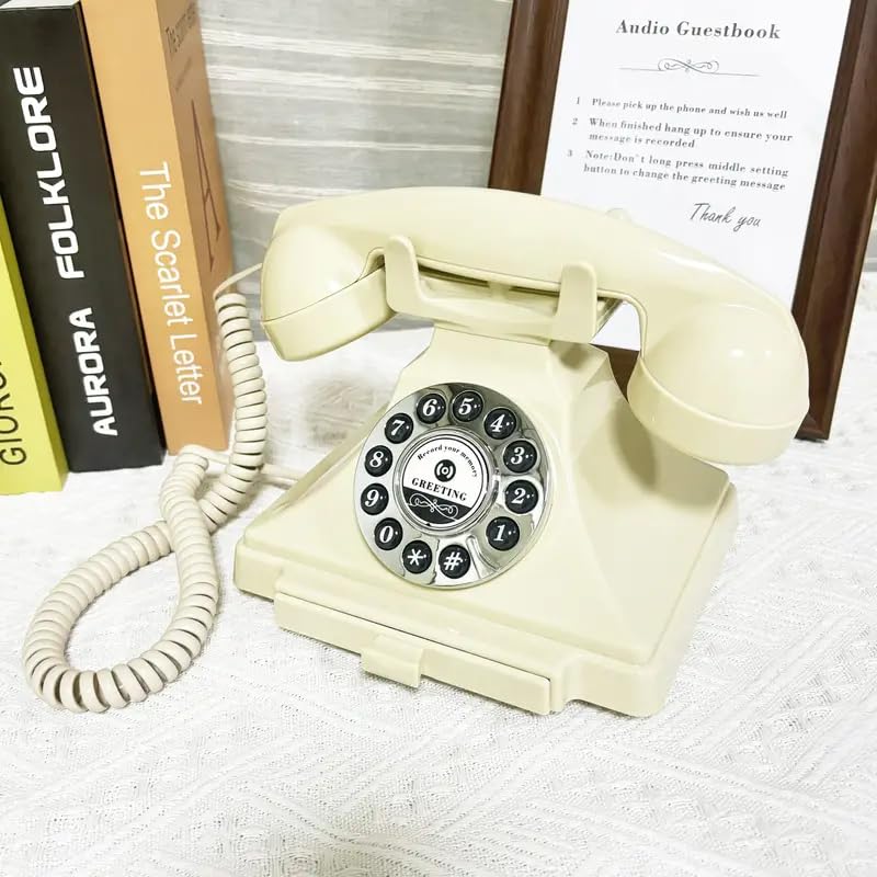 Audio Guest Book for Wedding - Guest Book Telephone Record Customized Voice Message for Your Wedding Party