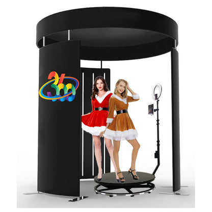 360 photo booth backdrop tents