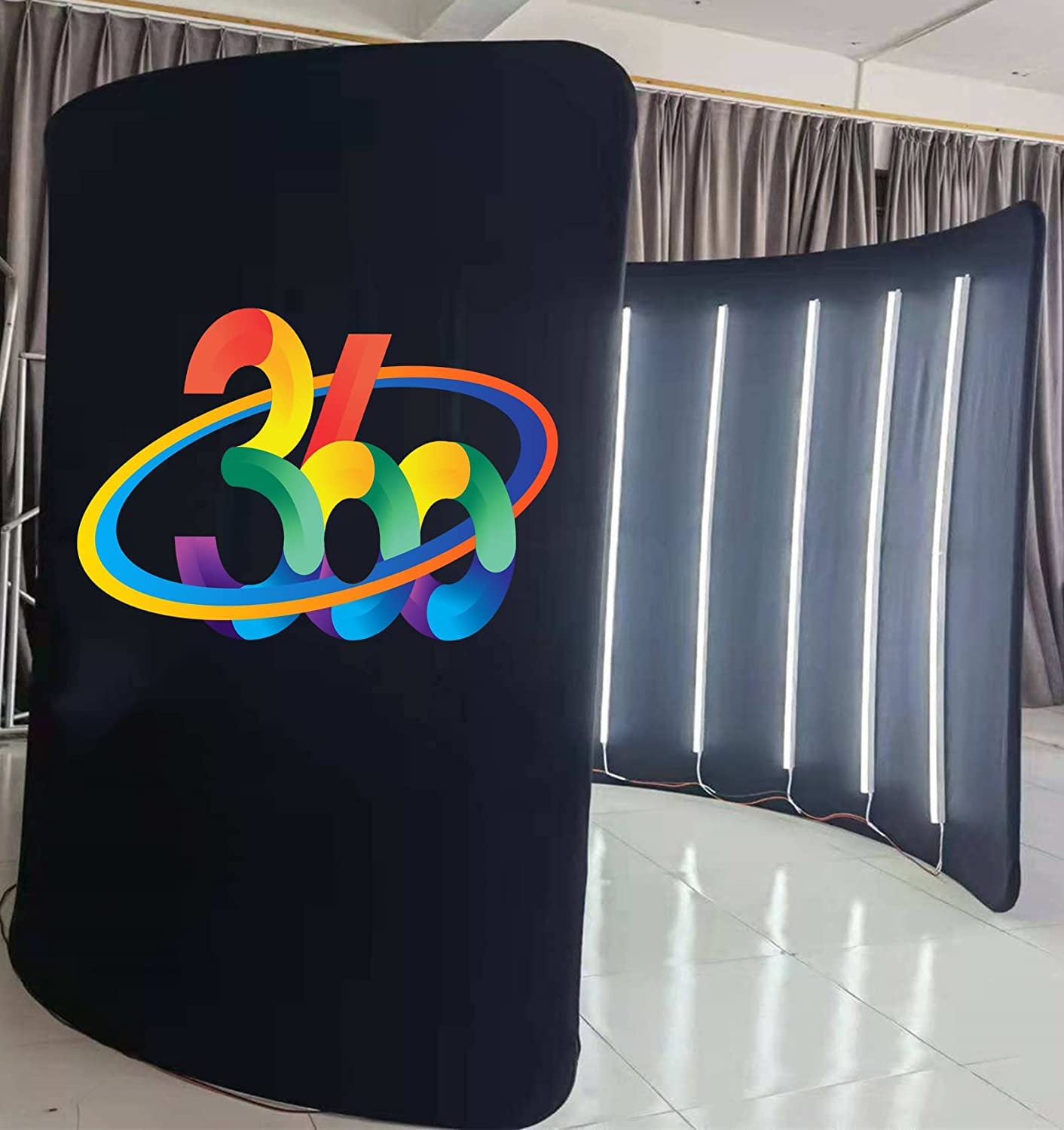 360 photo booth backdrop tents