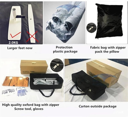 8ft  Photo Booth Backdrop with Aluminum Tube Stand and Portable Carry Bag, Photography Background for Wedding Brithday Christmax