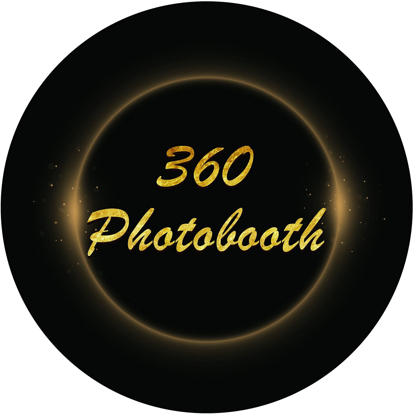 Custom 360 Photo Booth Custom Logo Stickers for 360 Photo Booth Halloween Christmas Wedding