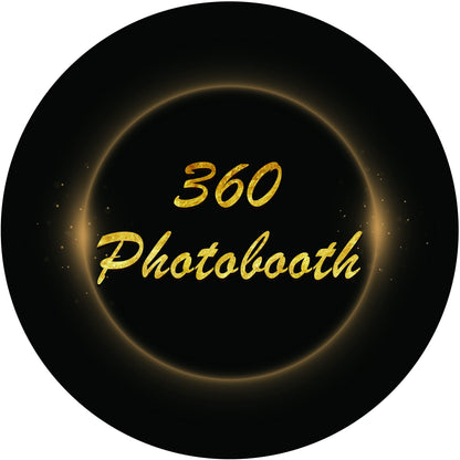 Custom 360 Photo Booth Custom Logo Stickers for 360 Photo Booth Halloween Christmas Wedding