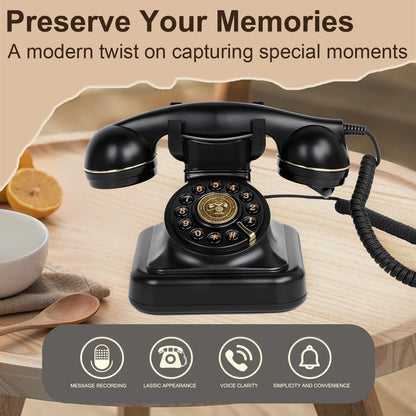 Audio Guest Book for Wedding - Guest Book Telephone Record Customized Voice Message for Your Wedding Party