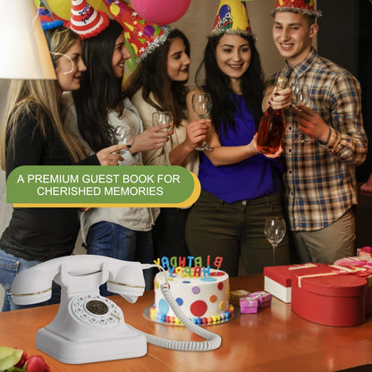 Audio Guest Book Wedding Phone- Record Customized Audio Messages with GuestBook – A Personal and Convenient Way to Preserve Your Special Occasions