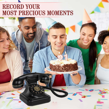 Audio Guest Book Wedding Phone- Record Customized Audio Messages with GuestBook – A Personal and Convenient Way to Preserve Your Special Occasions