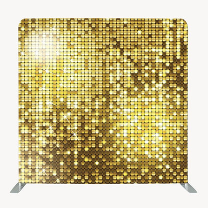 Photo Booth Backdrop Stand with Tension Fabric & Aluminum Tube Stand and Portable Carry Bag, Background Stand Frame for Wedding Brithday Party