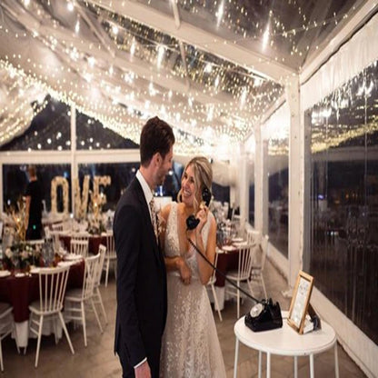 Audio Guest Book Wedding Phone Record Customized Audio Messages Left with Audio Guestbook Confessions Phone Record for Parties Weddings Event Birthdays Rentals (Black)