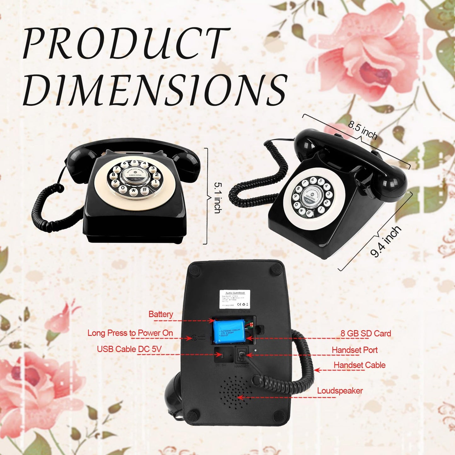 Audio Guest Book Wedding Phone