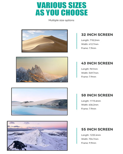 Indoor Digital Signage Touchscreen Wall Mounted Kiosk Advertising Display LCD Totem Interactive Monitor Android System with Auto Media Player