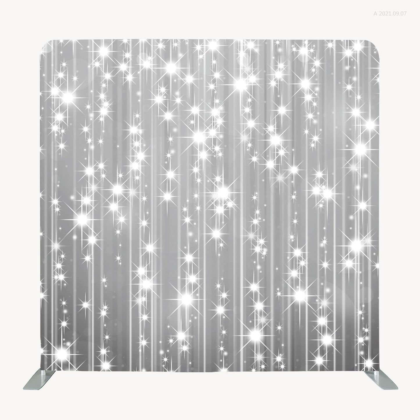 Photo Booth Backdrop with Aluminum Tube Stand and Portable Carry Bag Photography Background Wedding Backdrops Sequin Backdrop for Wedding Brithday Christmas Holiday Party Decor Rent