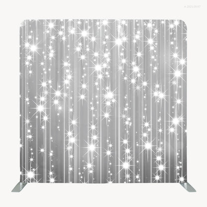 Photo Booth Backdrop with Aluminum Tube Stand and Portable Carry Bag Photography Background Wedding Backdrops Sequin Backdrop for Wedding Brithday Christmas Holiday Party Decor Rent