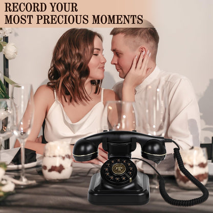 Audio Guest Book Wedding Phone- Record Customized Audio Messages with GuestBook – A Personal and Convenient Way to Preserve Your Special Occasions