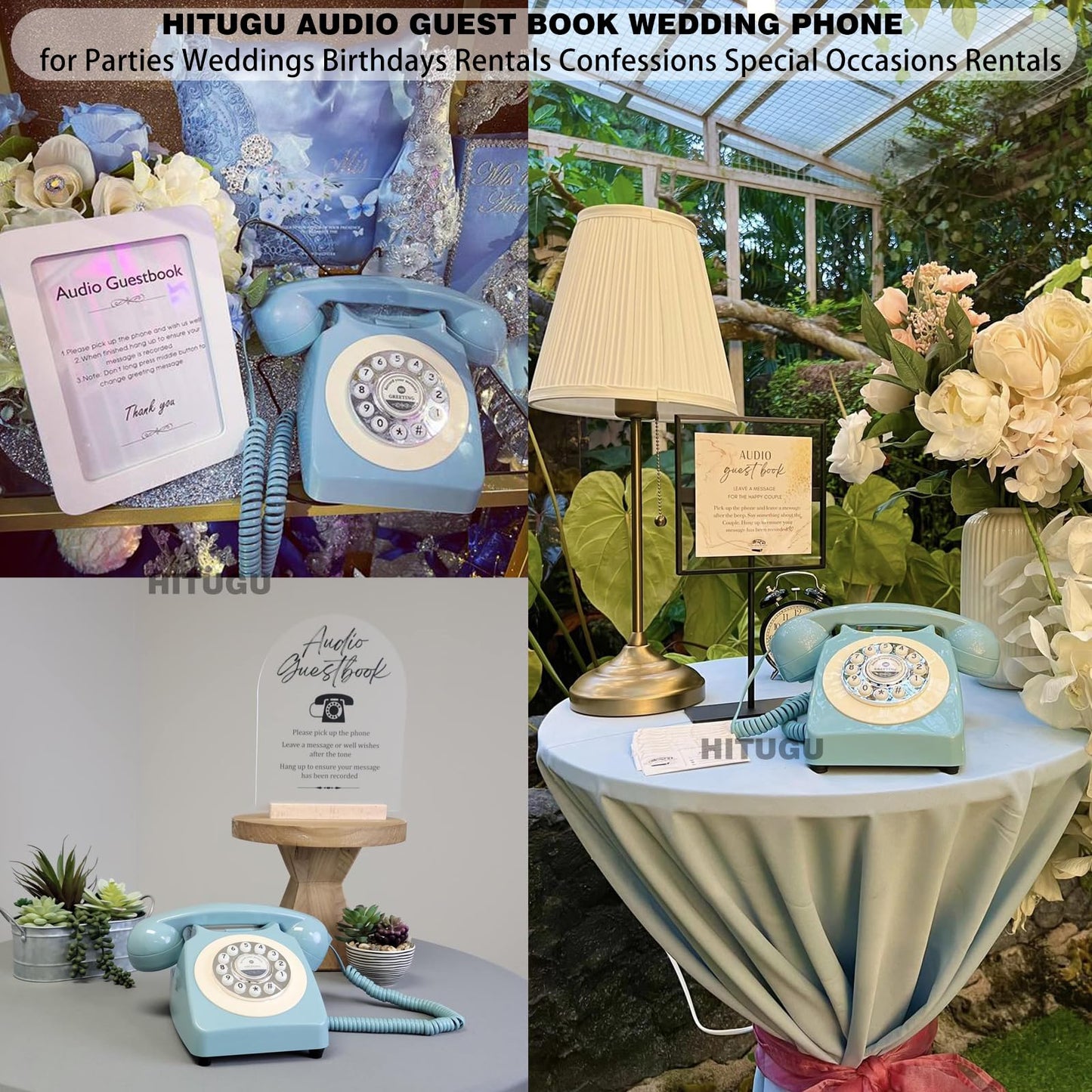 Audio Guest Book Wedding Phone