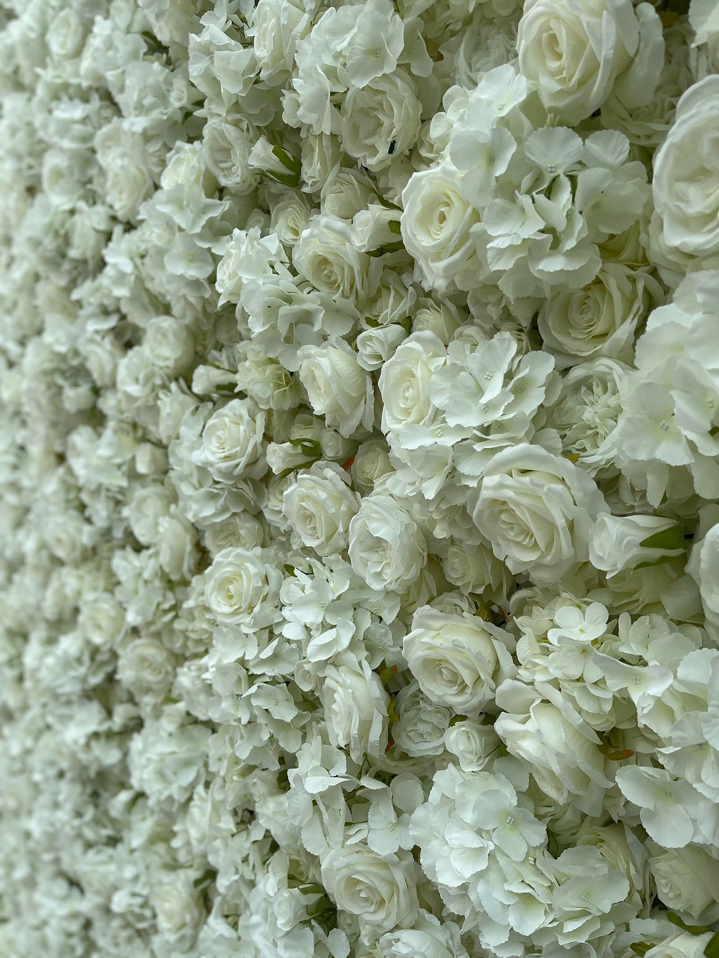 8Ft*8Ft 3D Flower Wall Backdrop with Aluminum Tube Stand, Romantic Wedding Party Decoration Flower Wall For Weddings,Anniversary, Showers,Parties,Events,Rental Business