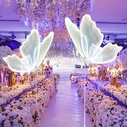 Butterfly Floor lamp Creative Wedding Butterfly Ceiling Lamp Romantic Elegant Decoration Party Atmosphere Props for Wedding Party