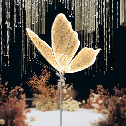 Wedding Butterfly Floor lamp Creative Butterfly Ceiling Lamp Butterfly Hanging Decoration Props for Wedding Party