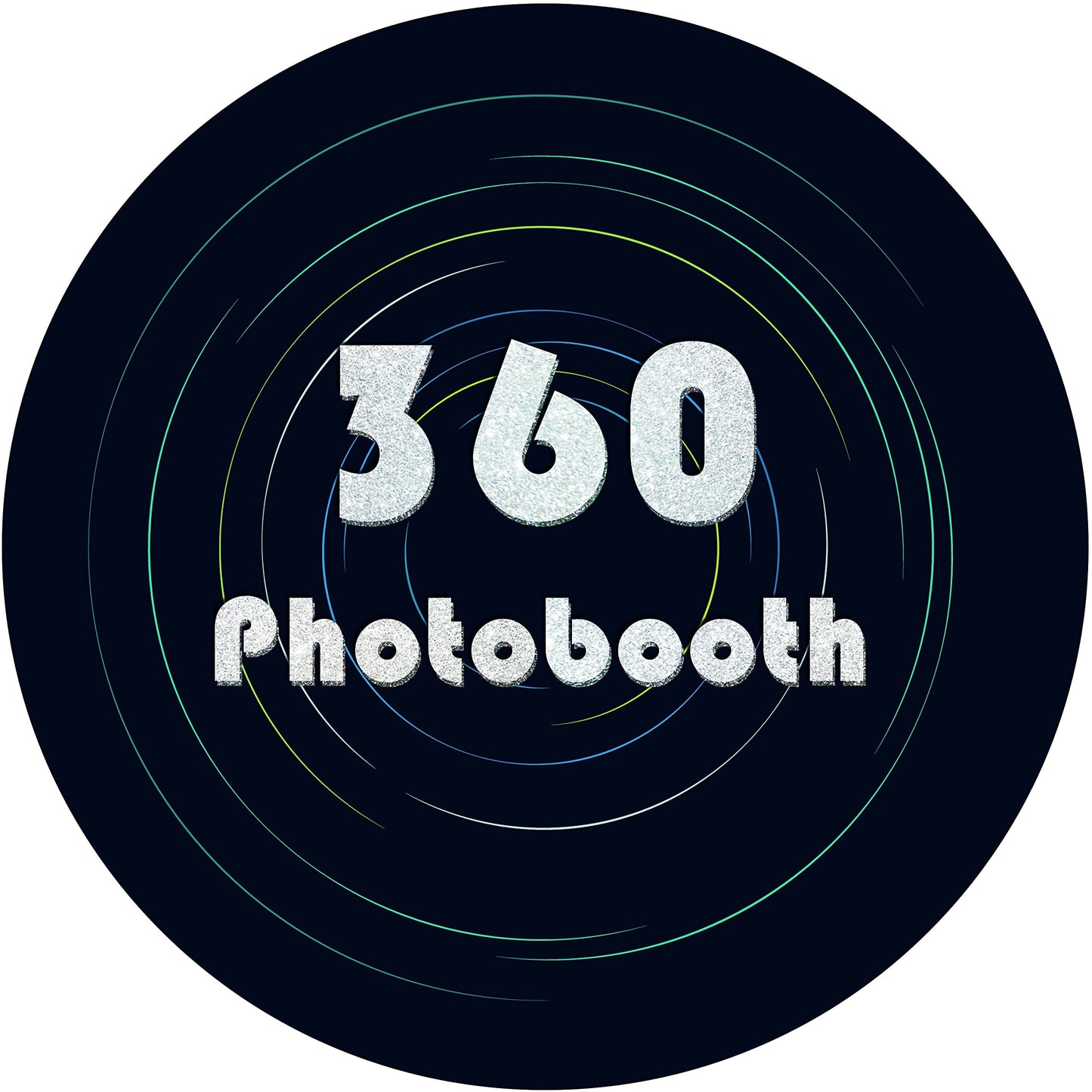 Custom 360 Photo Booth Custom Logo Stickers for 360 Photo Booth Halloween Christmas Wedding
