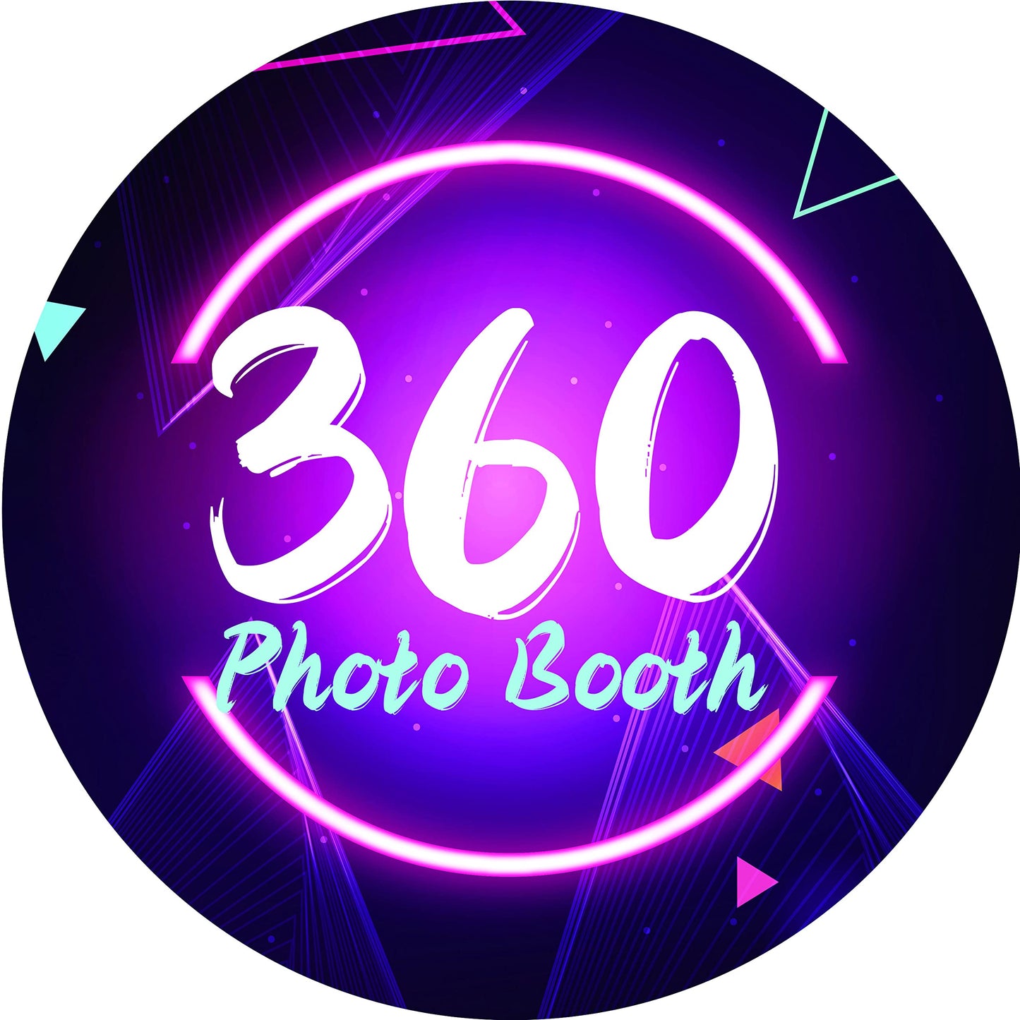 Custom 360 Photo Booth Custom Logo Stickers for 360 Photo Booth Halloween Christmas Wedding