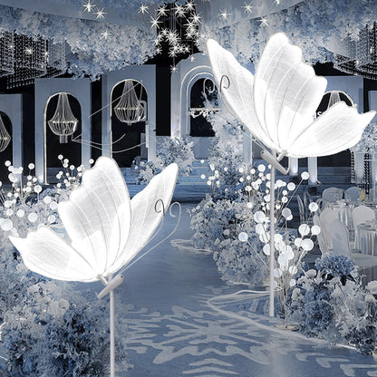 Butterfly Floor Lamp, Creative Butterfly Ceiling Lamp Hanging Led Butterfly Lights for Party Wedding