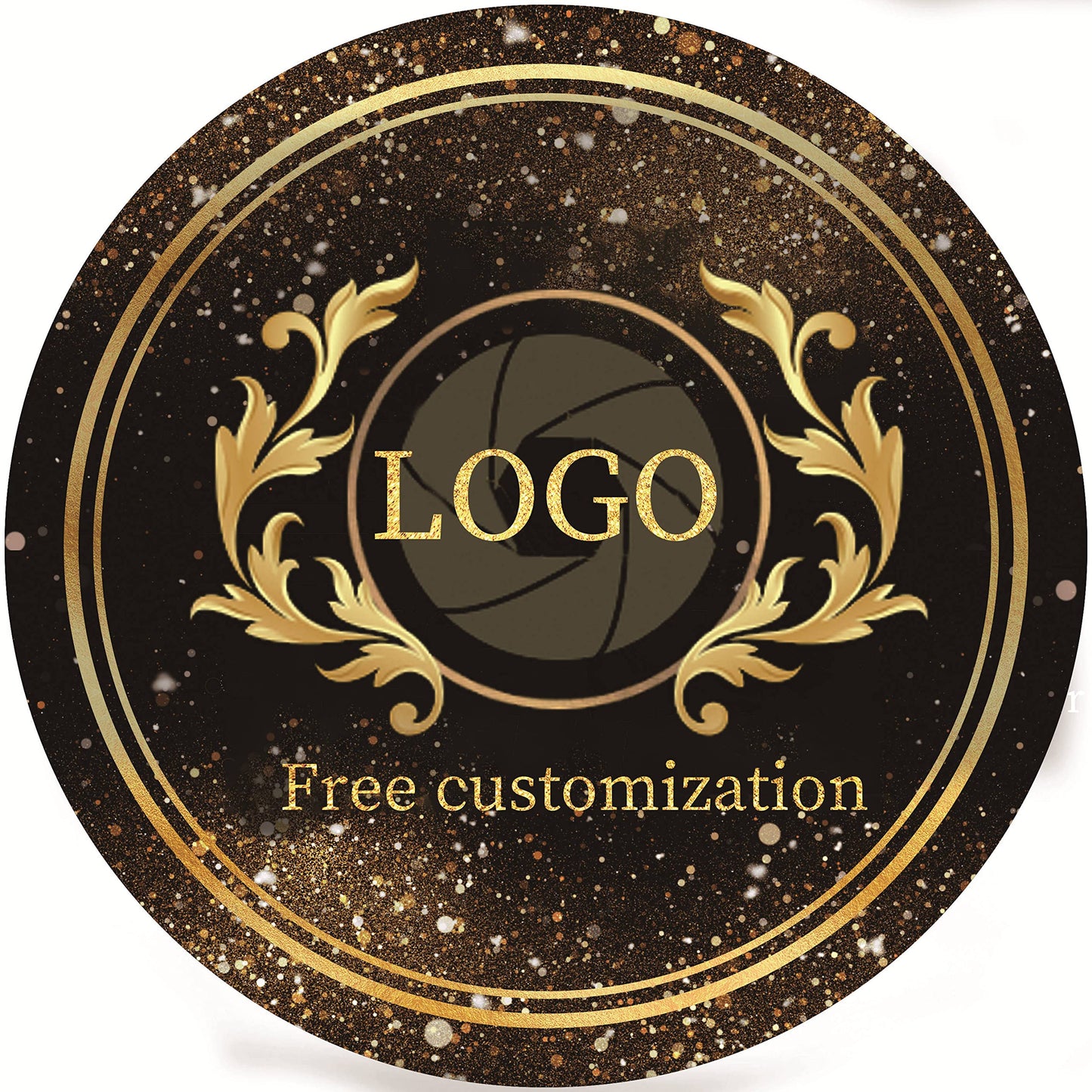 Custom 360 Photo Booth Custom Logo Stickers for 360 Photo Booth Halloween Christmas Wedding